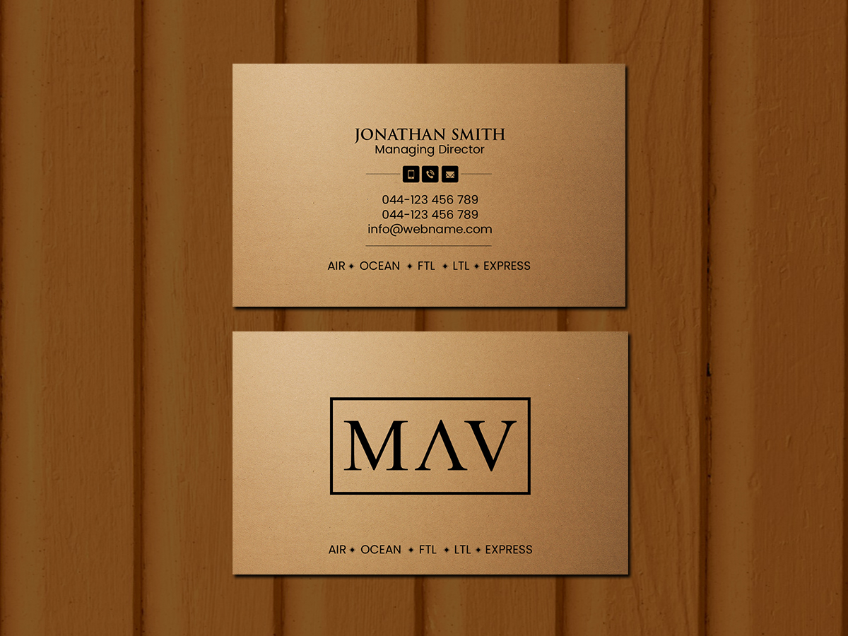 Business Card Design by Creations Box 2015 for this project | Design #36627133