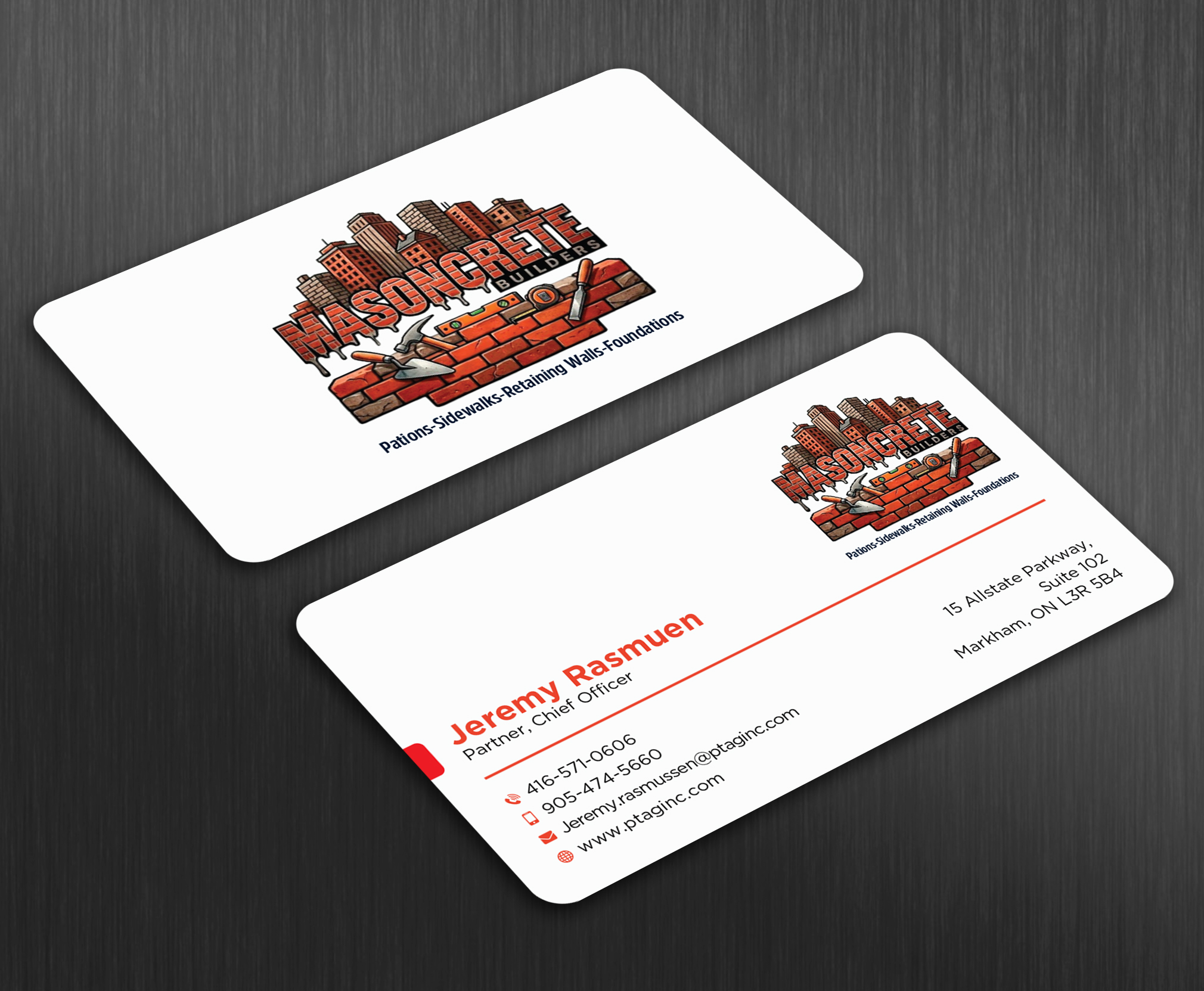 Diseño de Tarjeta de Presentación por Ekramul Hossen 2 para este proyecto | Diseño #36617894