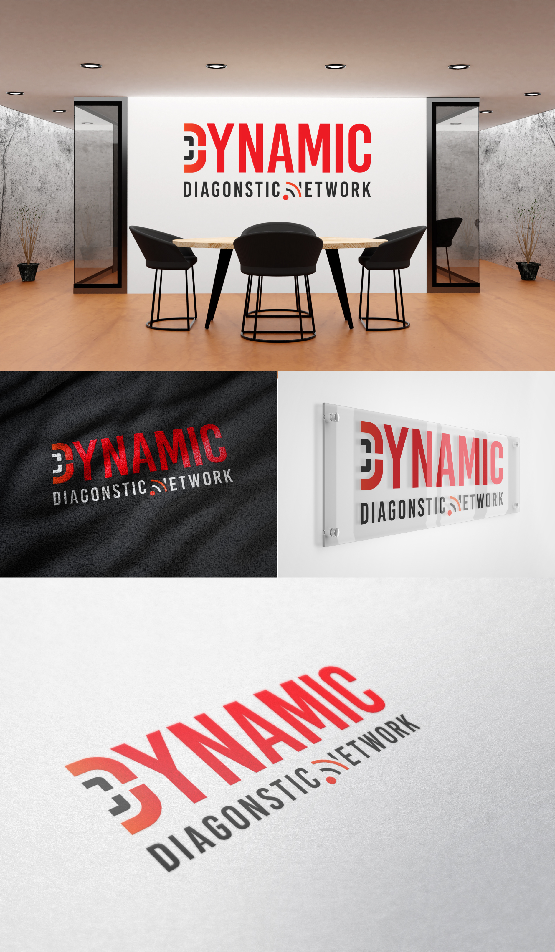 Logo Design by Tube light for All Clear Diagnostics and Calibration | Design #36632083