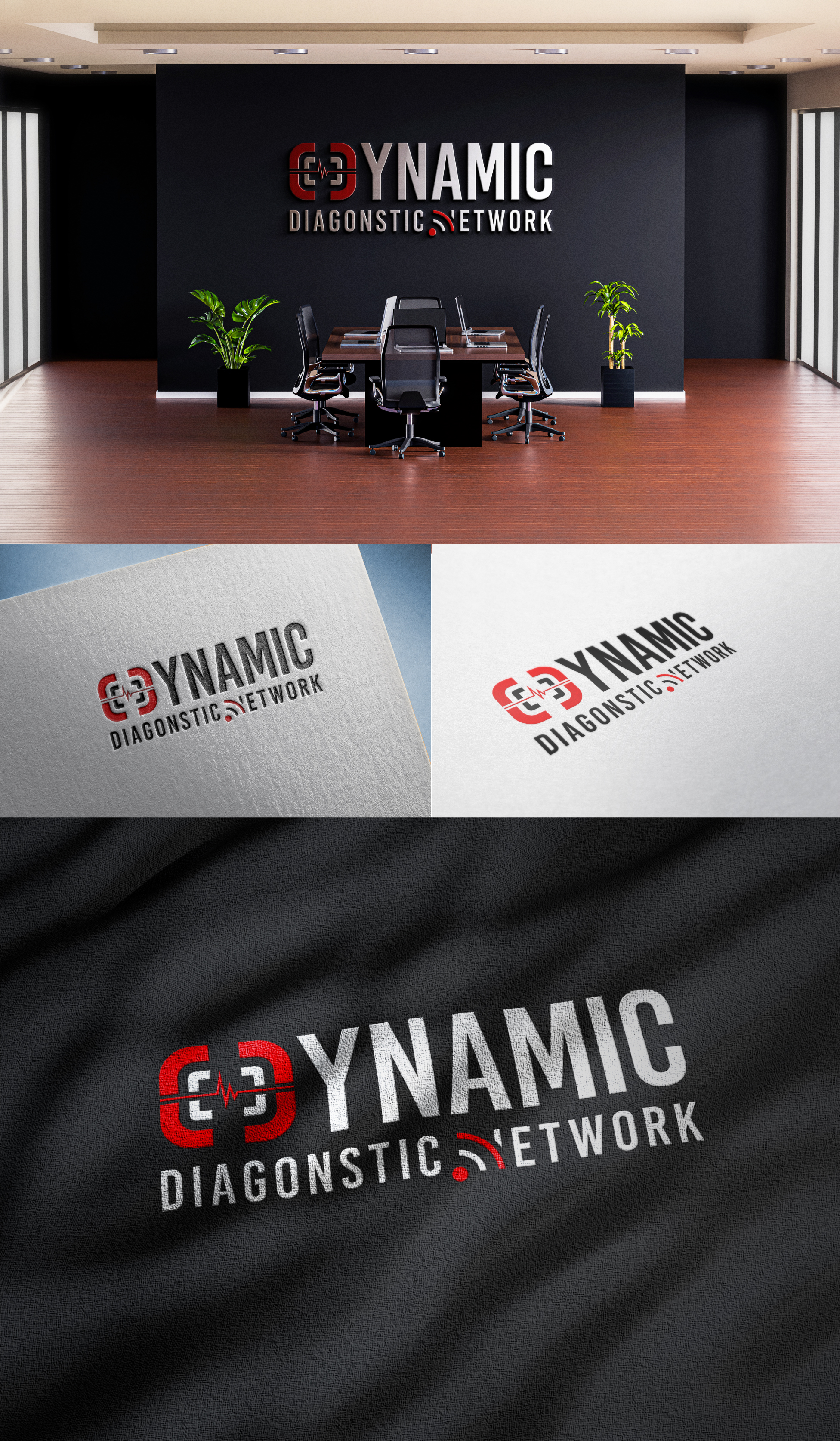 Logo Design by Tube light for All Clear Diagnostics and Calibration | Design #36632086