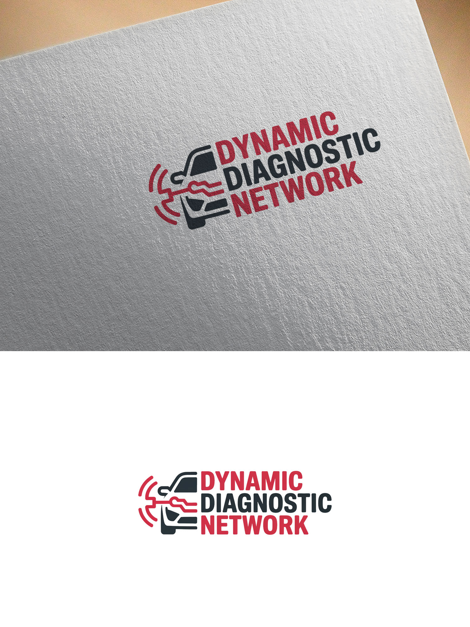 Logo Design by Olivia Marie Smith for All Clear Diagnostics and Calibration | Design #36640407