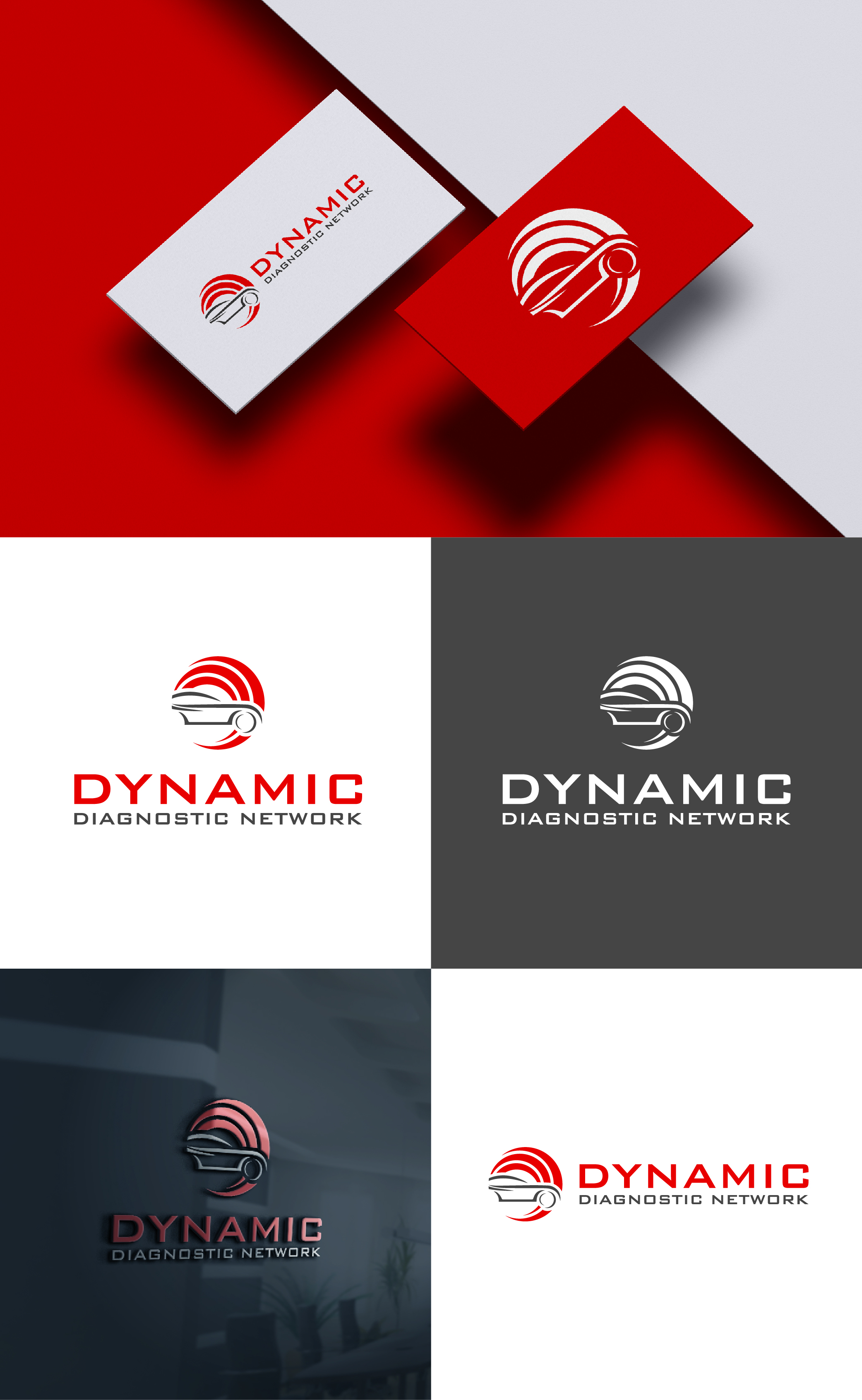 Logo Design by AL-BARAKAH for All Clear Diagnostics and Calibration | Design #36634586