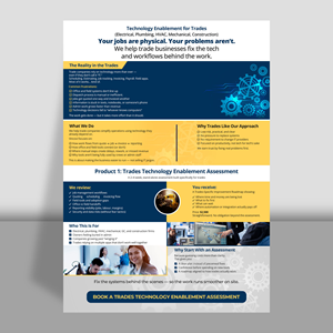 Flyer Design by websmartusa for VINCOVI Technology Solutions Inc | Design: #36630216