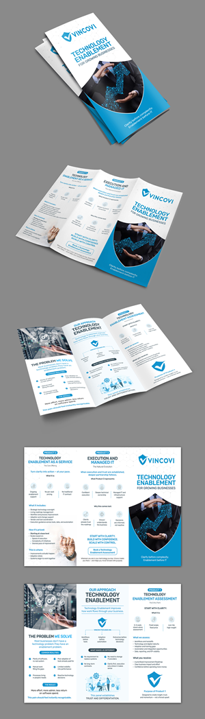 Flyer Design by 123graphics for VINCOVI Technology Solutions Inc | Design: #36630489
