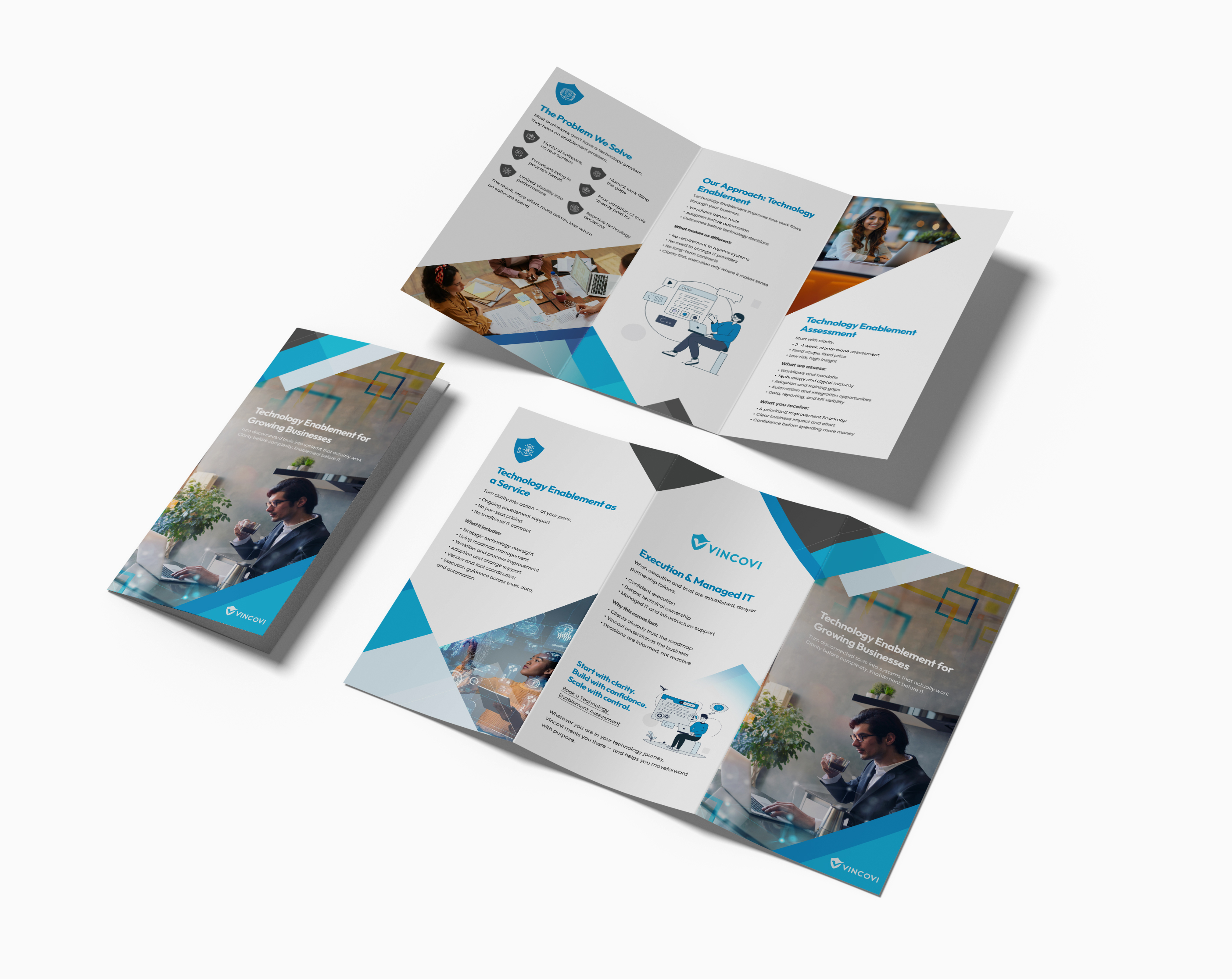 Flyer Design by NZ Creatives for VINCOVI Technology Solutions Inc | Design #36631112