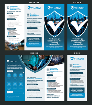 Flyer Design by Stan$oul for VINCOVI Technology Solutions Inc | Design: #36629381