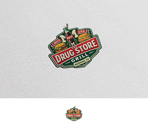 Logo Design by Afsana_Hoque for Madison Drugstore Grill | Design: #36640073