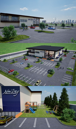 3D Design by White Diary for Oaster Facility Solutions | Design: #36686279