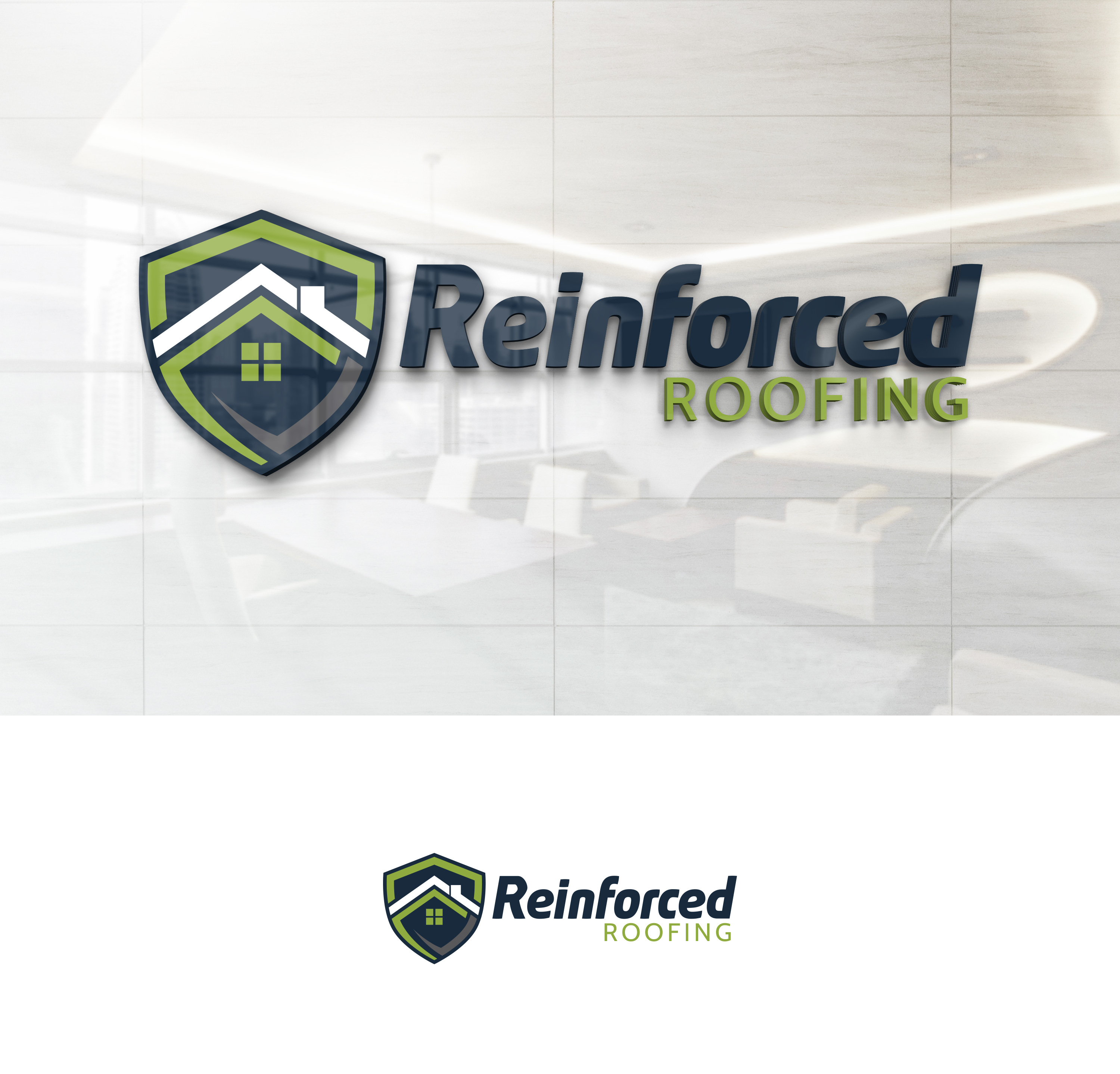 Logo Design by Designz Zone for Titan Roofing & Exteriors | Design #36637772