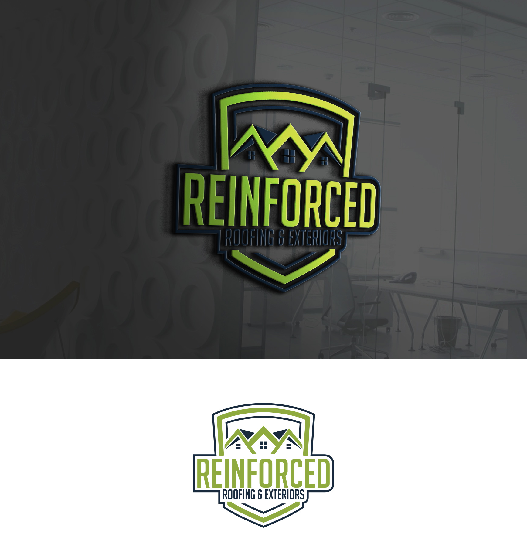 Logo Design by Designz Zone for Titan Roofing & Exteriors | Design #36638084