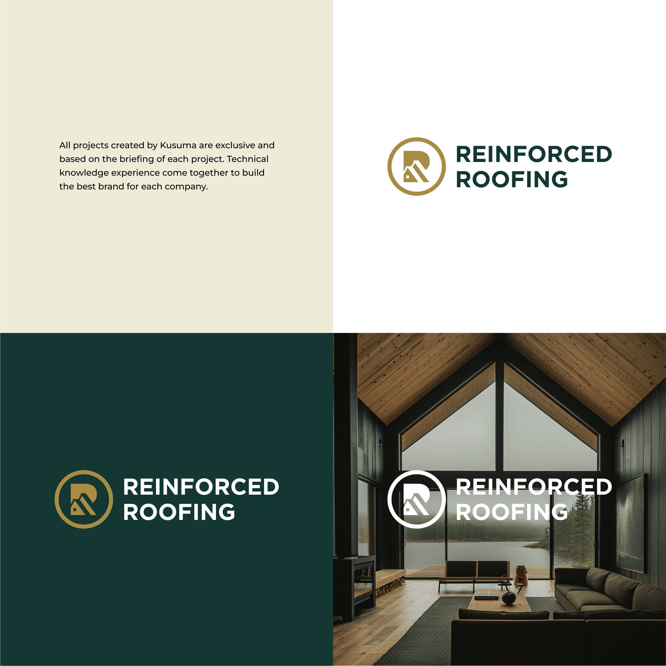 Logo Design by Kusuma Studio for Titan Roofing & Exteriors | Design #36636892