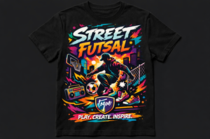 Toque Futsal T-shirt logo Design