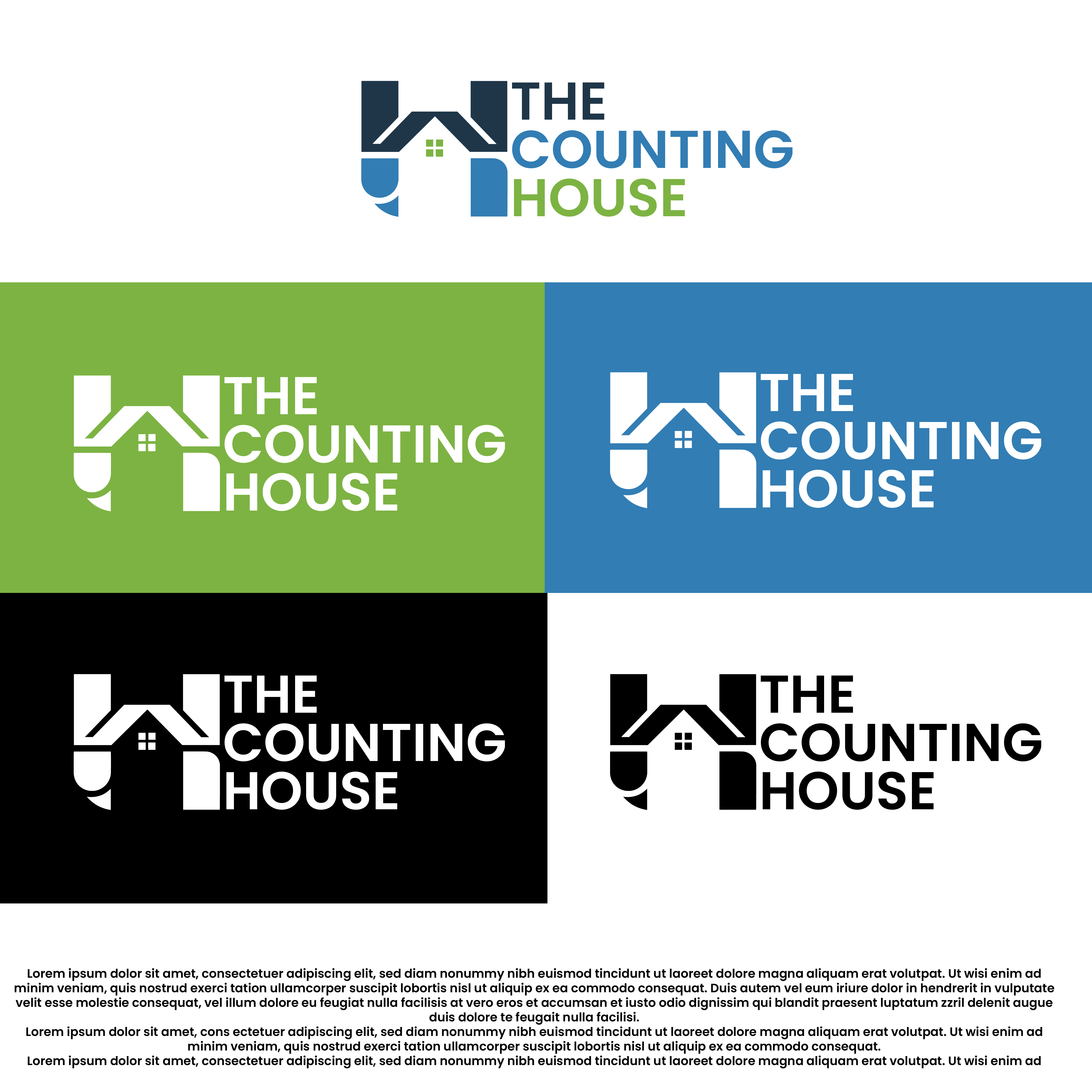 Logo Design by Shariqology for The Counting House | Design #36637724
