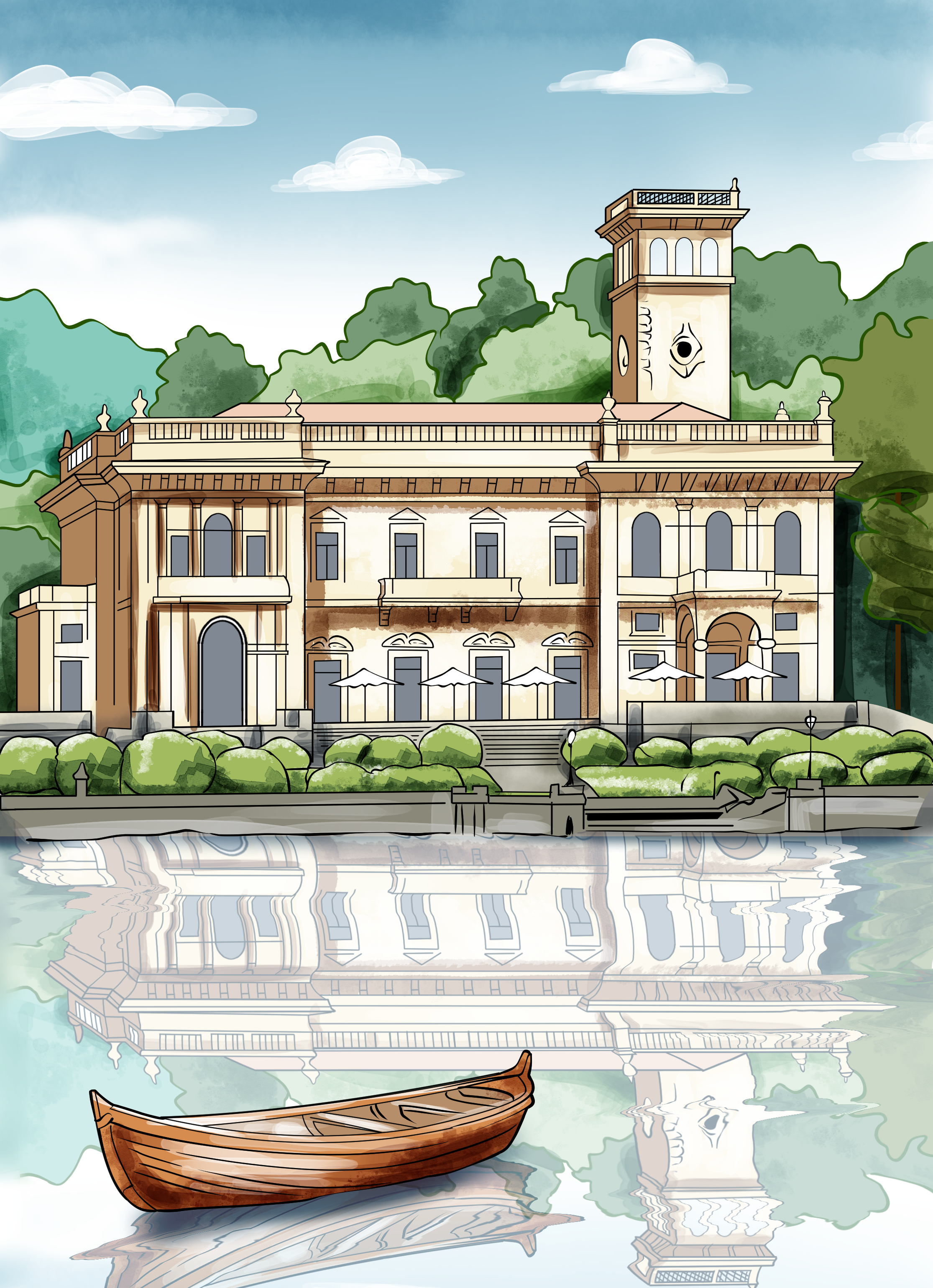 Illustration Design by Fortunate Studio for this project | Design #36641888