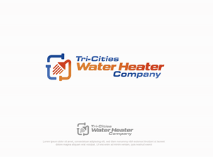 Logo Design by Anton. for Tri-Cities Water Heater Company | Design #36670548