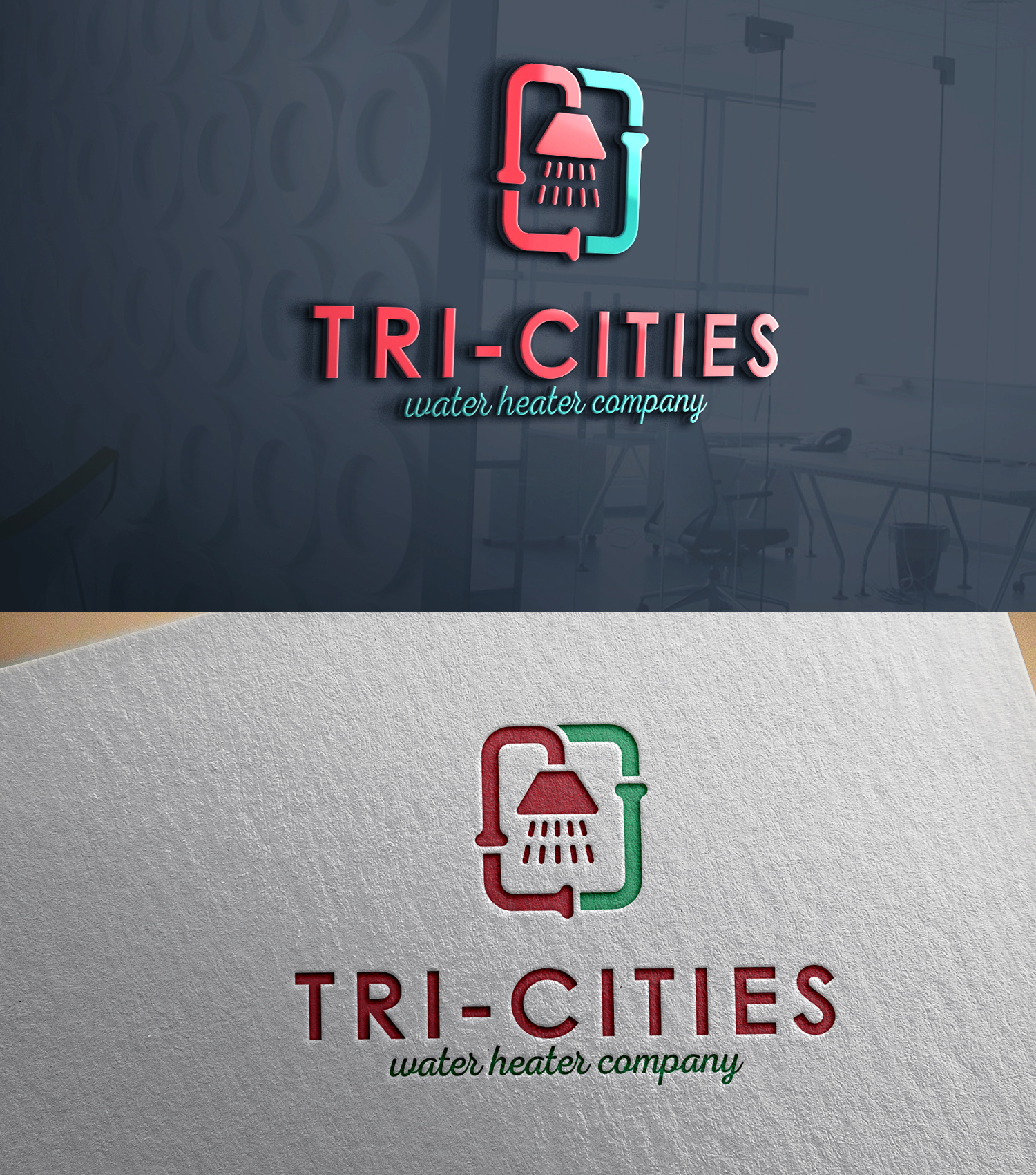 Design de Logo par 24ksunny pour Tri-Cities Water Heater Company | Design #36647400