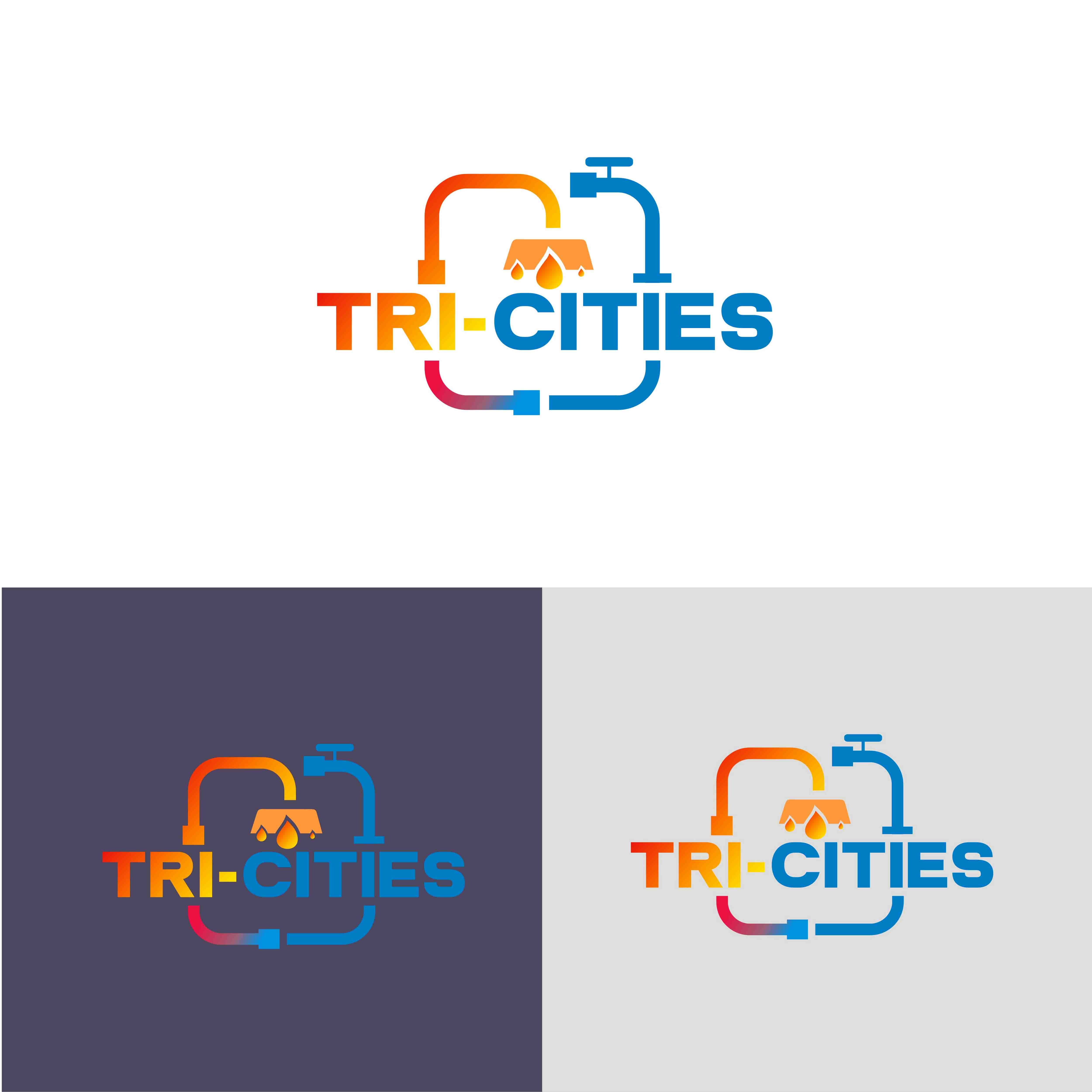 Logo Design by All art for Tri-Cities Water Heater Company | Design #36673092