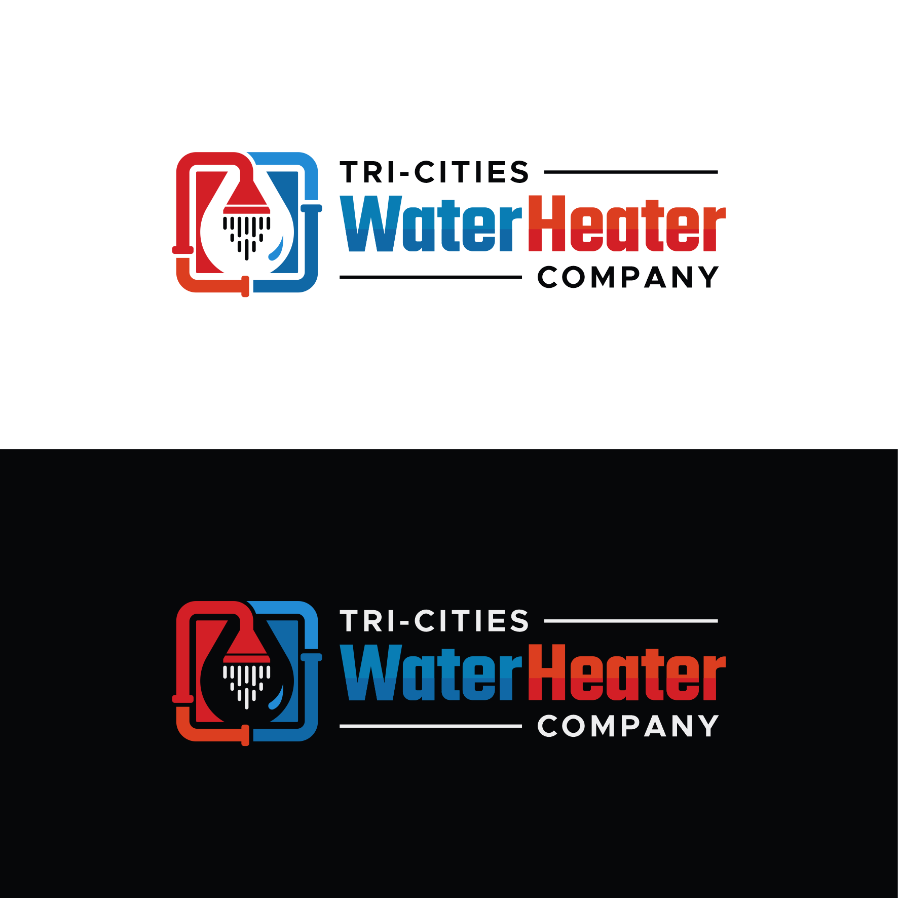 Logo-Design von sabina aiko für Tri-Cities Water Heater Company | Design #36664874