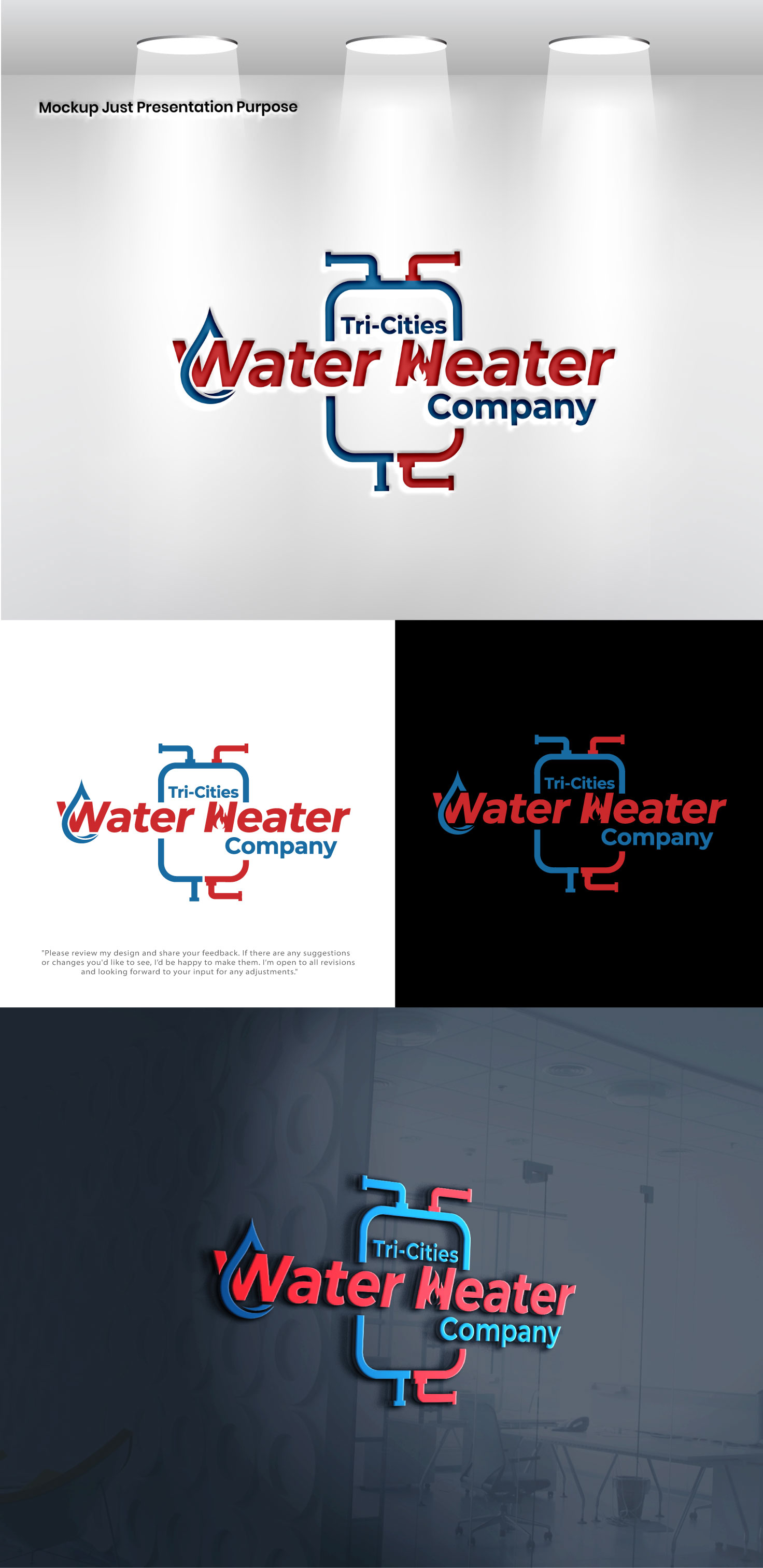 Design de Logo par VectorForge pour Tri-Cities Water Heater Company | Design #36650502