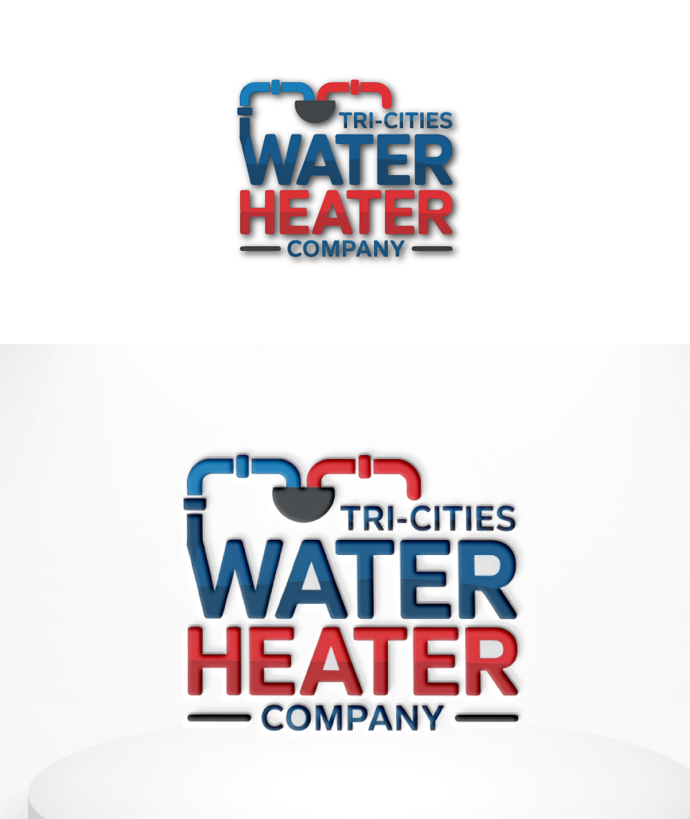 Logo Design by Pixel Foundry for Tri-Cities Water Heater Company | Design #36651455