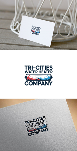 Logo Design by KING JM for Tri-Cities Water Heater Company | Design: #36646176