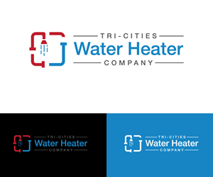 Logo Design by RaKu 2 for Tri-Cities Water Heater Company | Design: #36670458