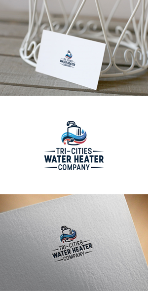 Logo Design by Jonshonkal for Tri-Cities Water Heater Company | Design: #36647892
