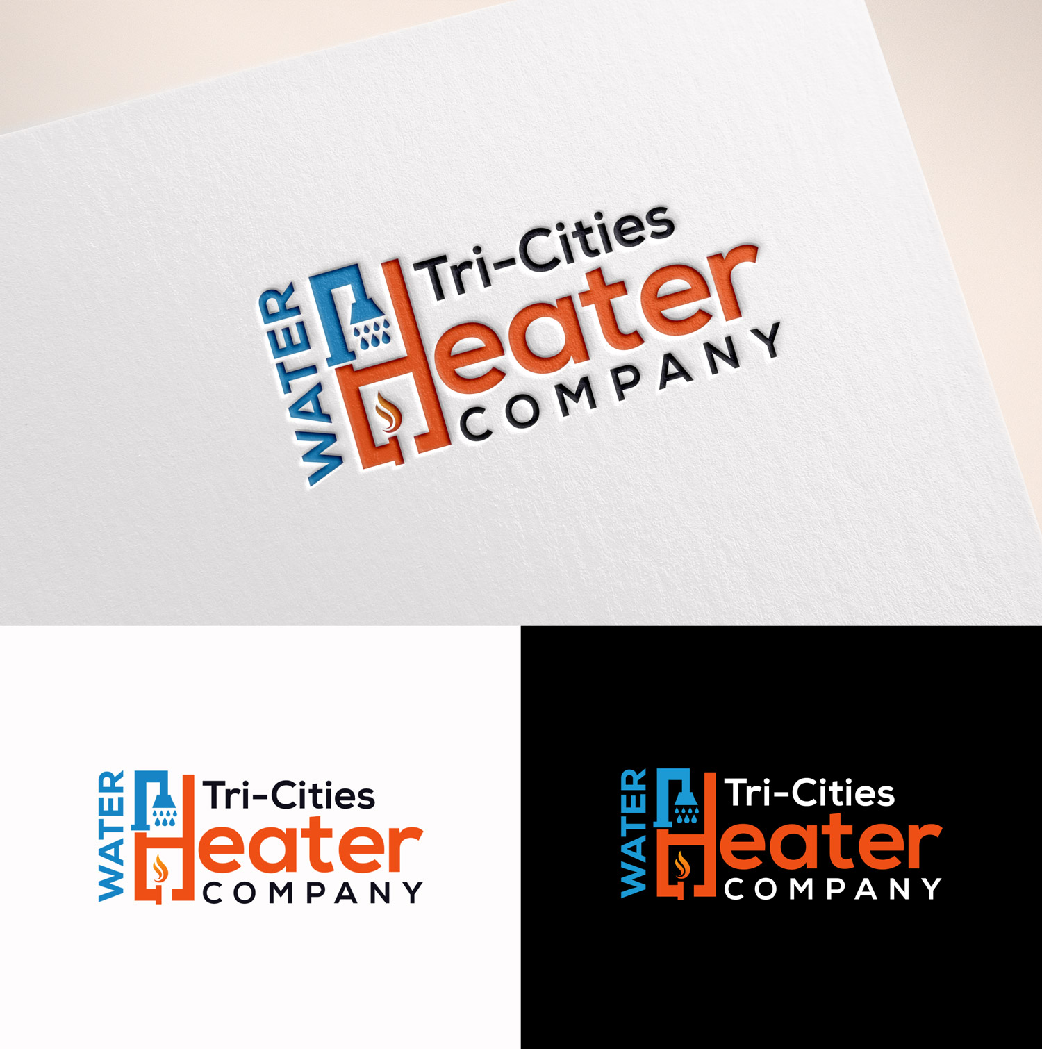 Design de Logo par M Art & Design pour Tri-Cities Water Heater Company | Design #36645757