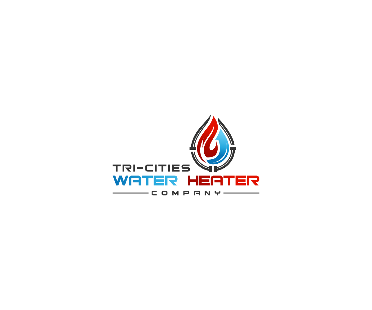 Logo-Design von Ahasanu für Tri-Cities Water Heater Company | Design #36676798