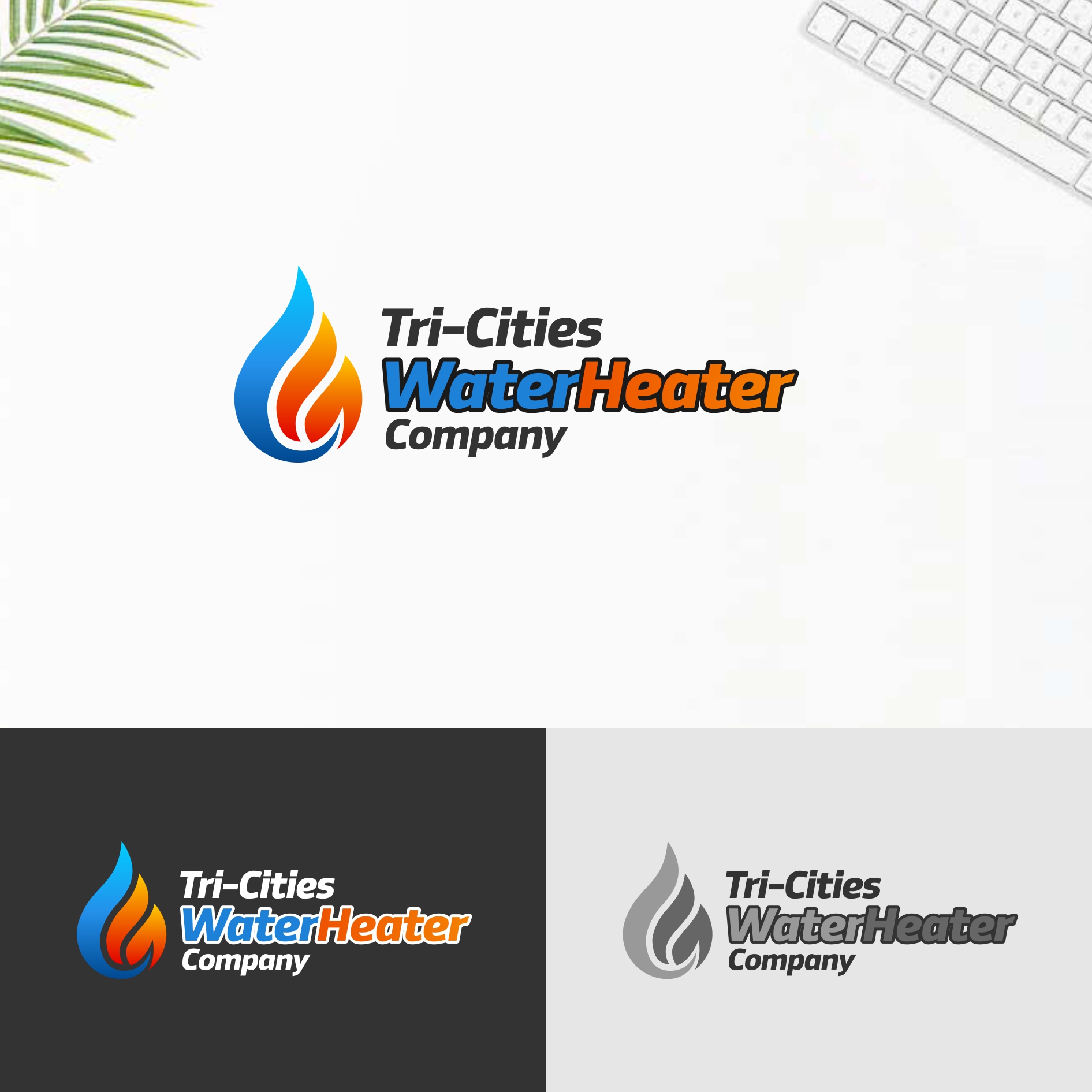Logo-Design von Abici für Tri-Cities Water Heater Company | Design #36653587