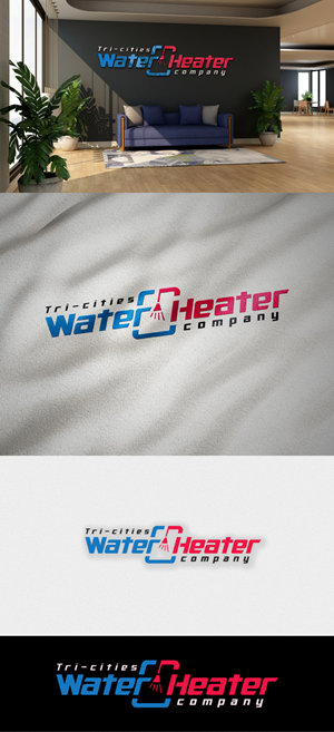 Logo-Design von Tube light für Tri-Cities Water Heater Company | Design: #36676906