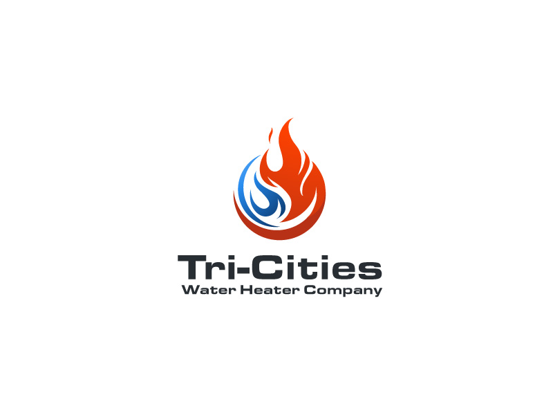 Logo Design by 4lv for Tri-Cities Water Heater Company | Design #36671919