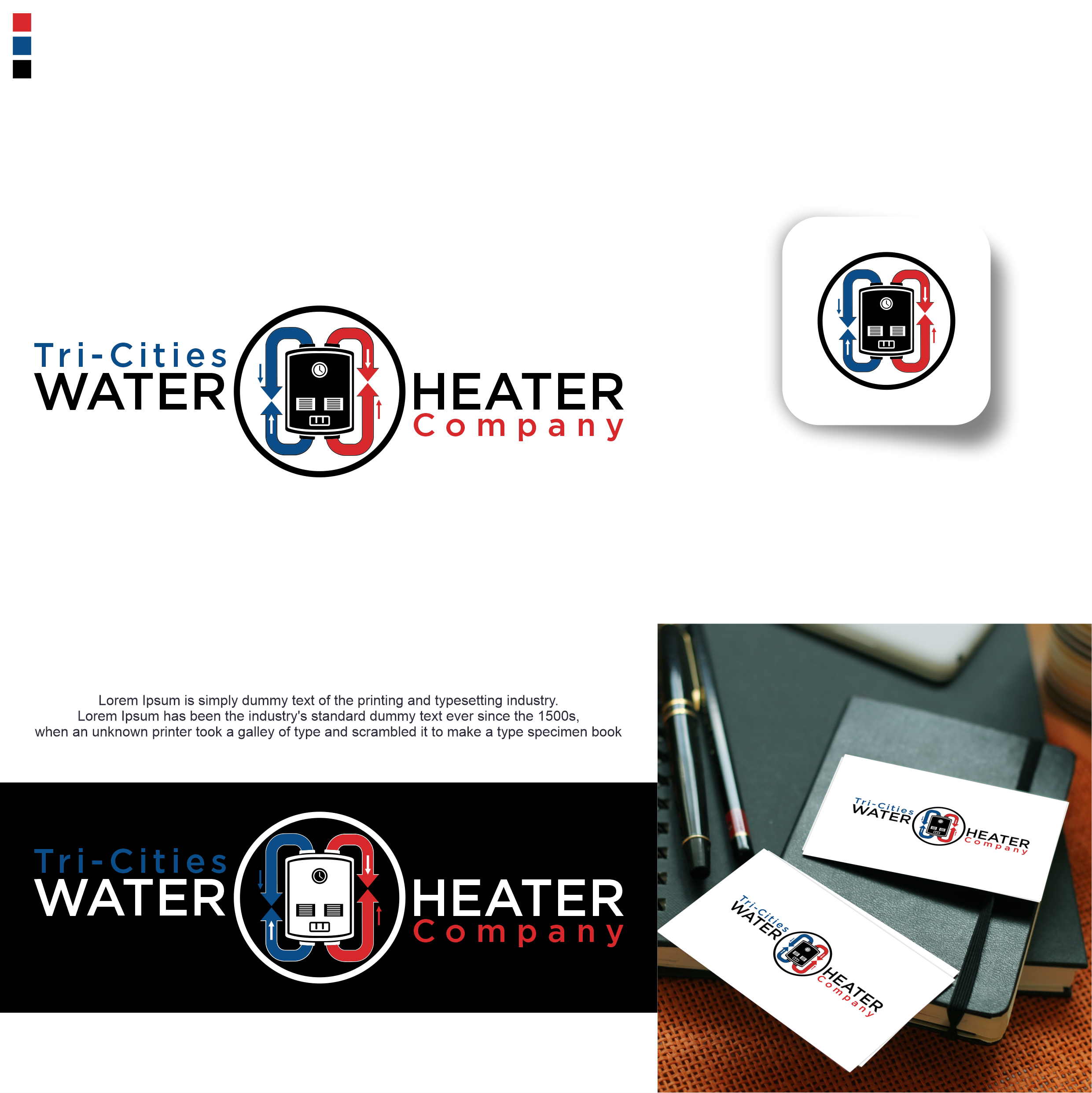 Design de Logo par Abigaill_design pour Tri-Cities Water Heater Company | Design #36653742
