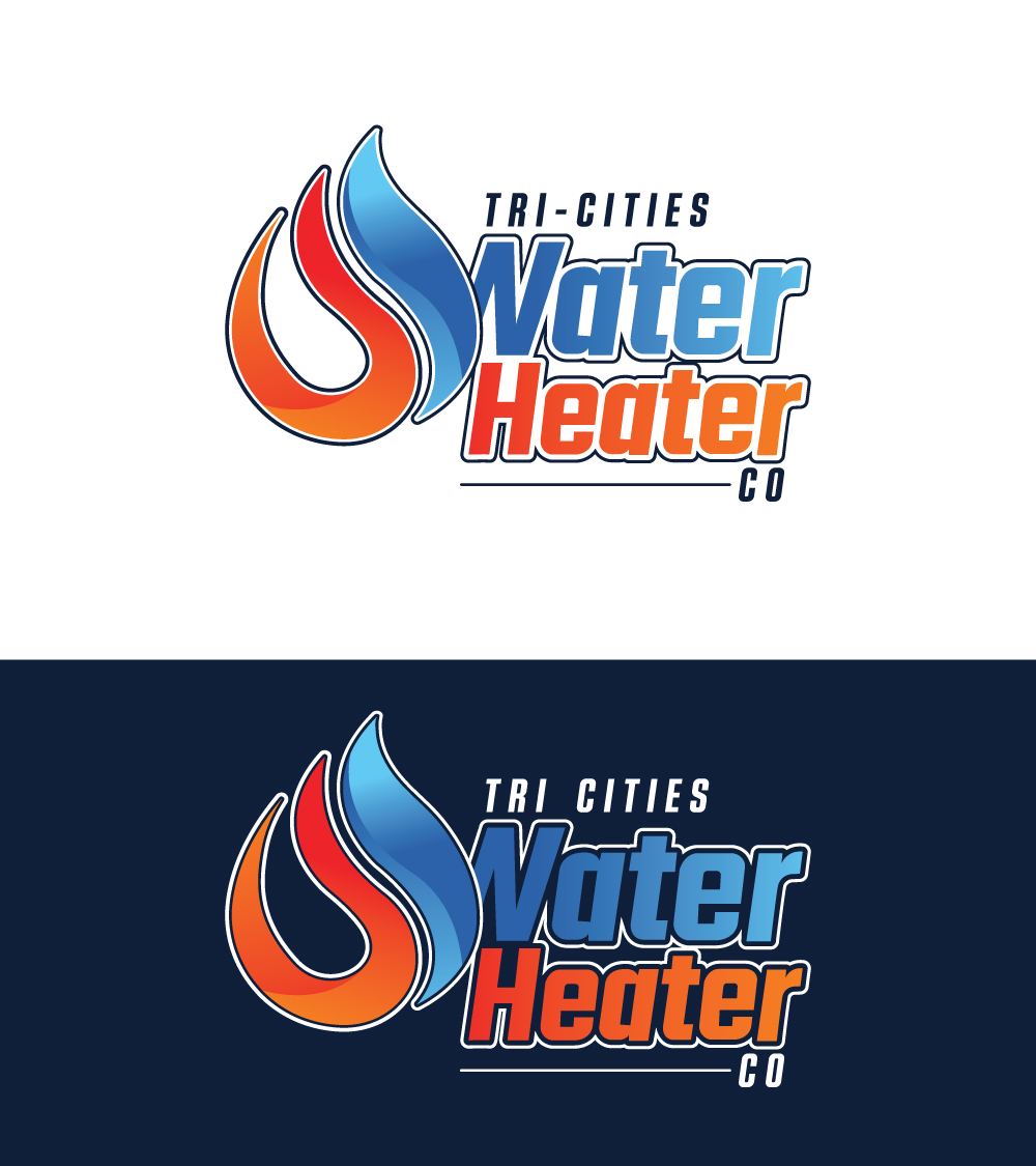 Logo Design by Bismillah logo for Tri-Cities Water Heater Company | Design #36657397