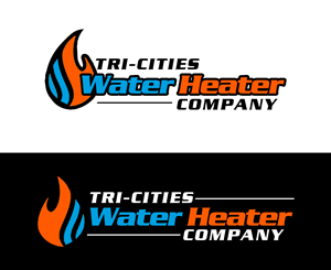 Logo Design by James S. for Tri-Cities Water Heater Company | Design: #36653218