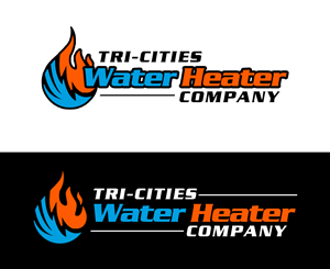 Logo Design by James S. for Tri-Cities Water Heater Company | Design: #36653219