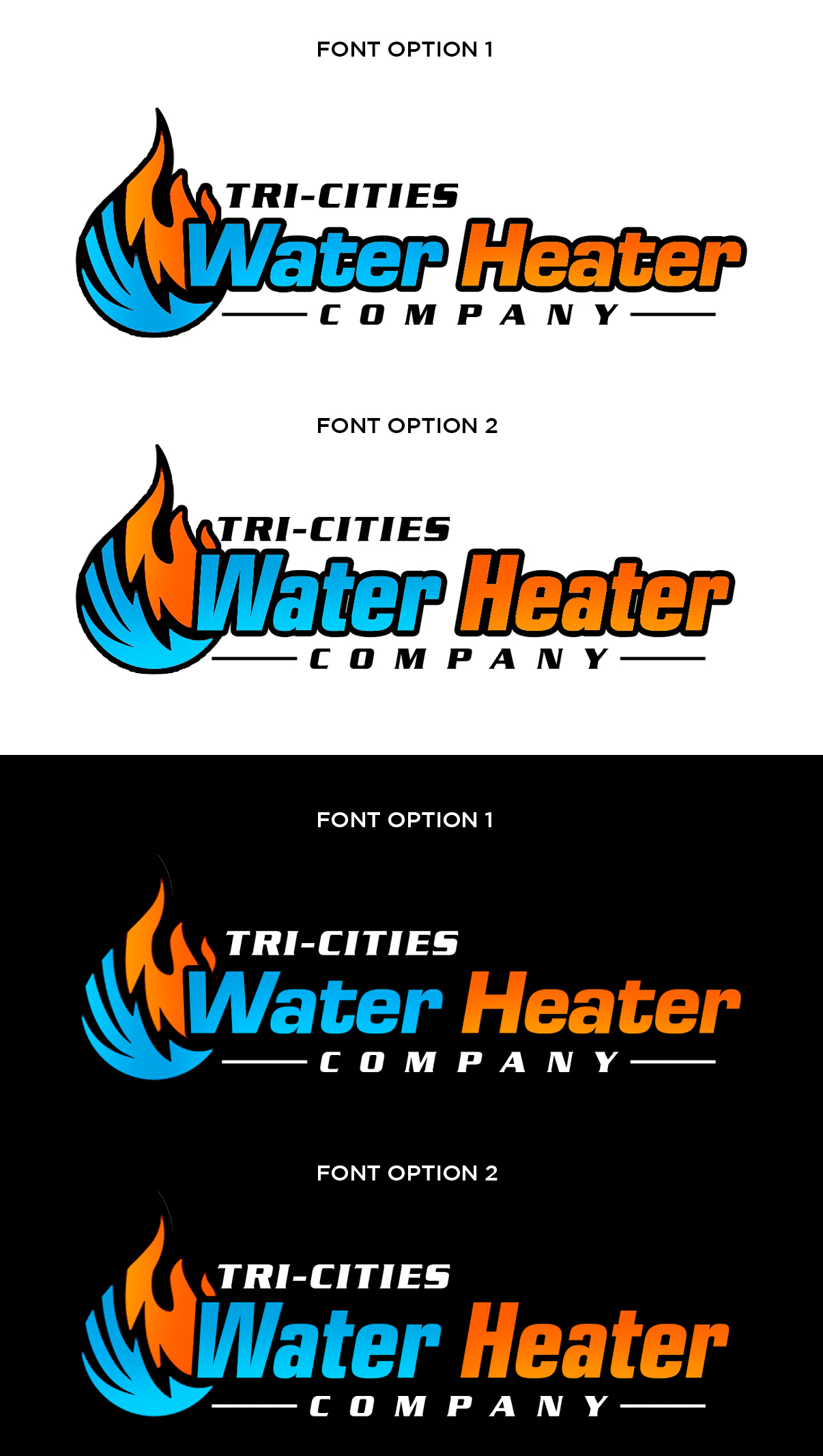 Logo-Design von James S. für Tri-Cities Water Heater Company | Design #36655565