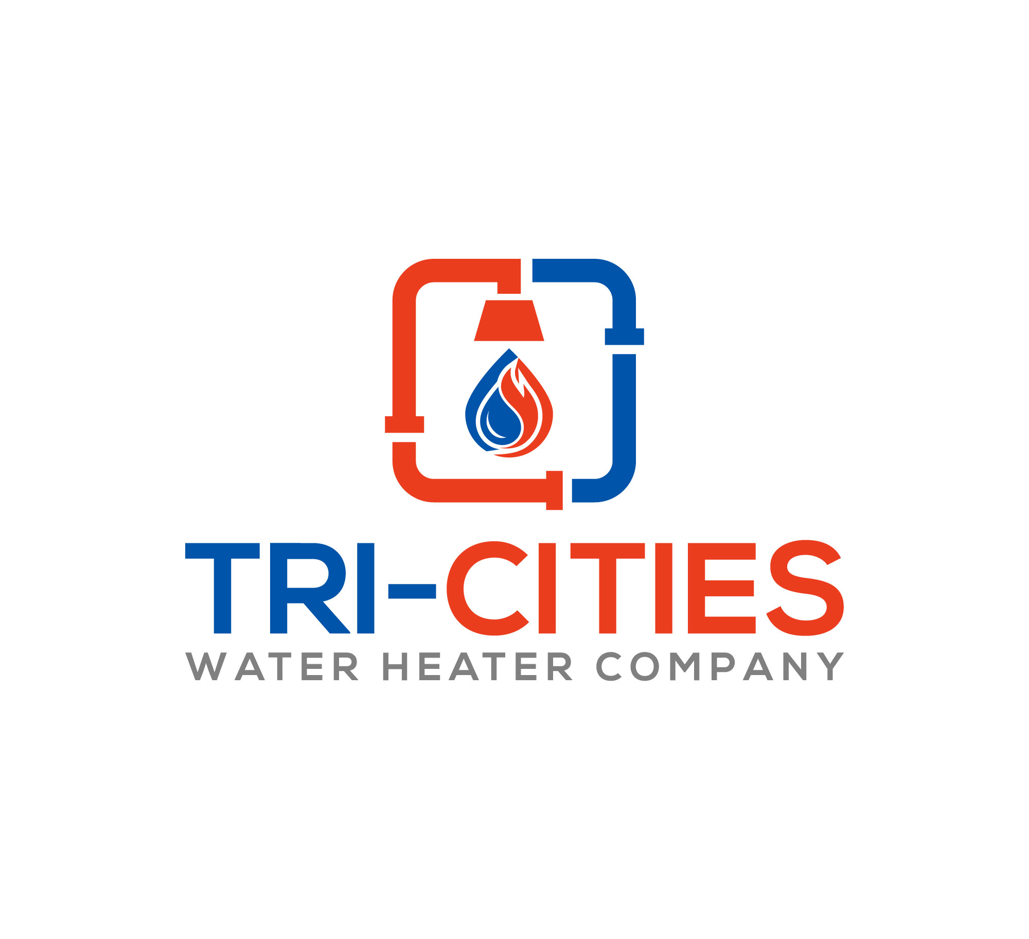 Logo Design by Farhan100 for Tri-Cities Water Heater Company | Design #36647154