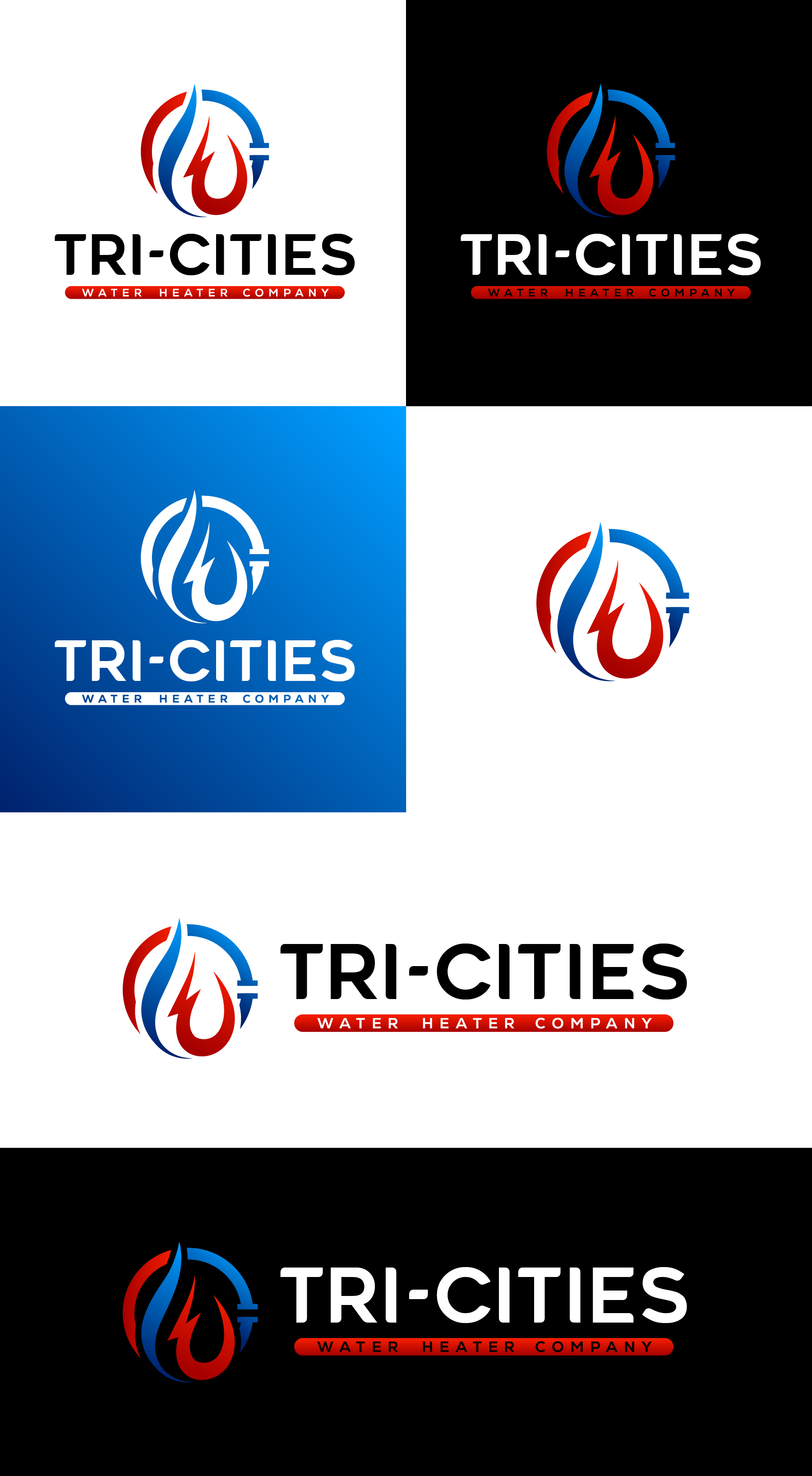 Design de Logo par debdesign pour Tri-Cities Water Heater Company | Design #36675479