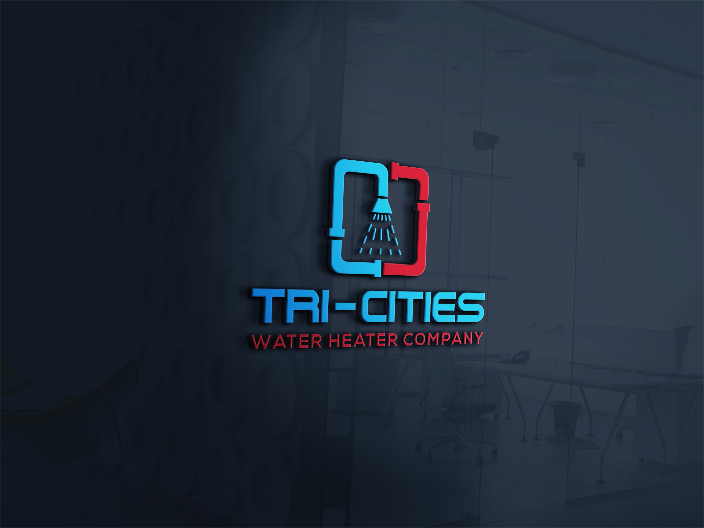 Logo Design by Deziners Zone for Tri-Cities Water Heater Company | Design #36646052