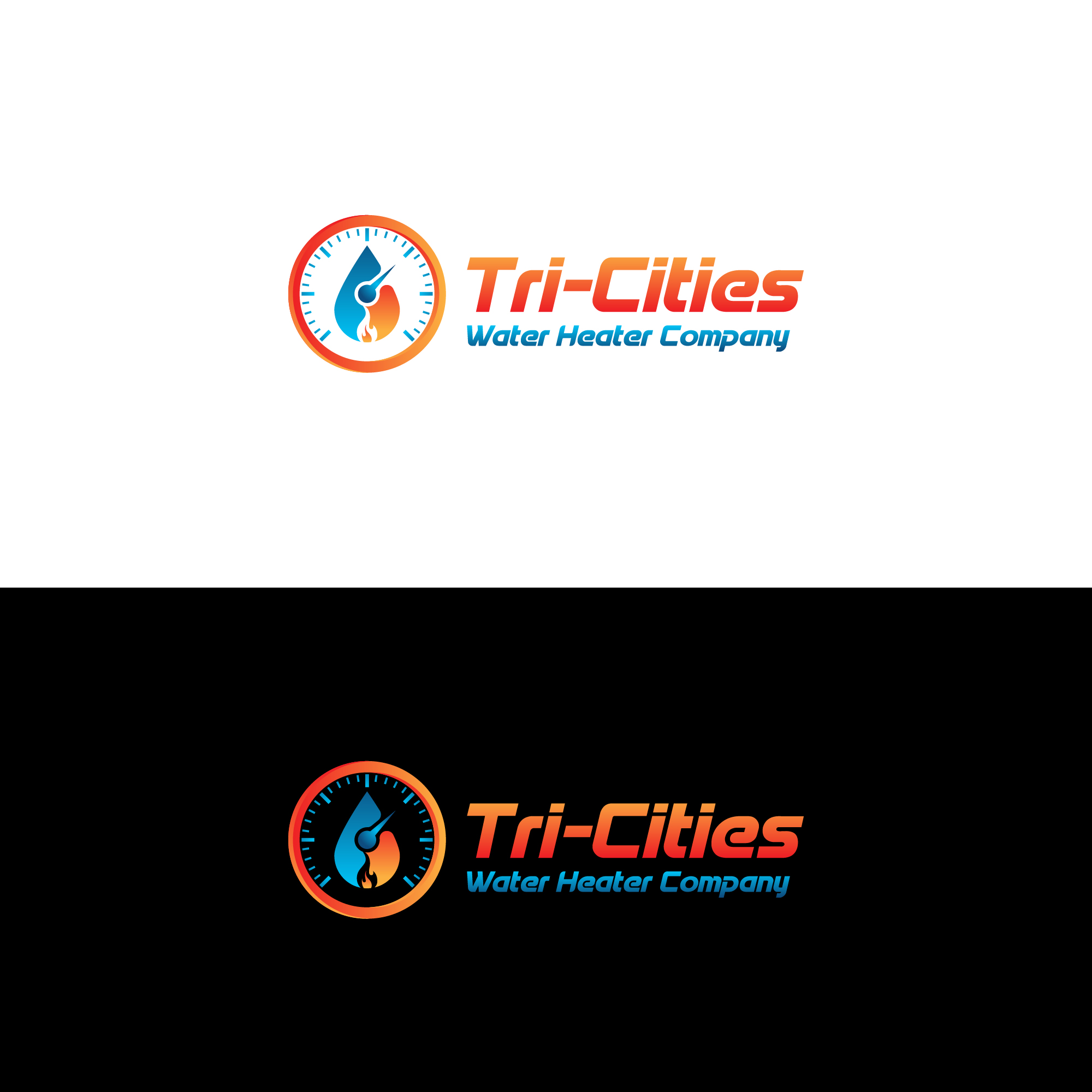 Logo Design by Deziners Zone for Tri-Cities Water Heater Company | Design #36646057