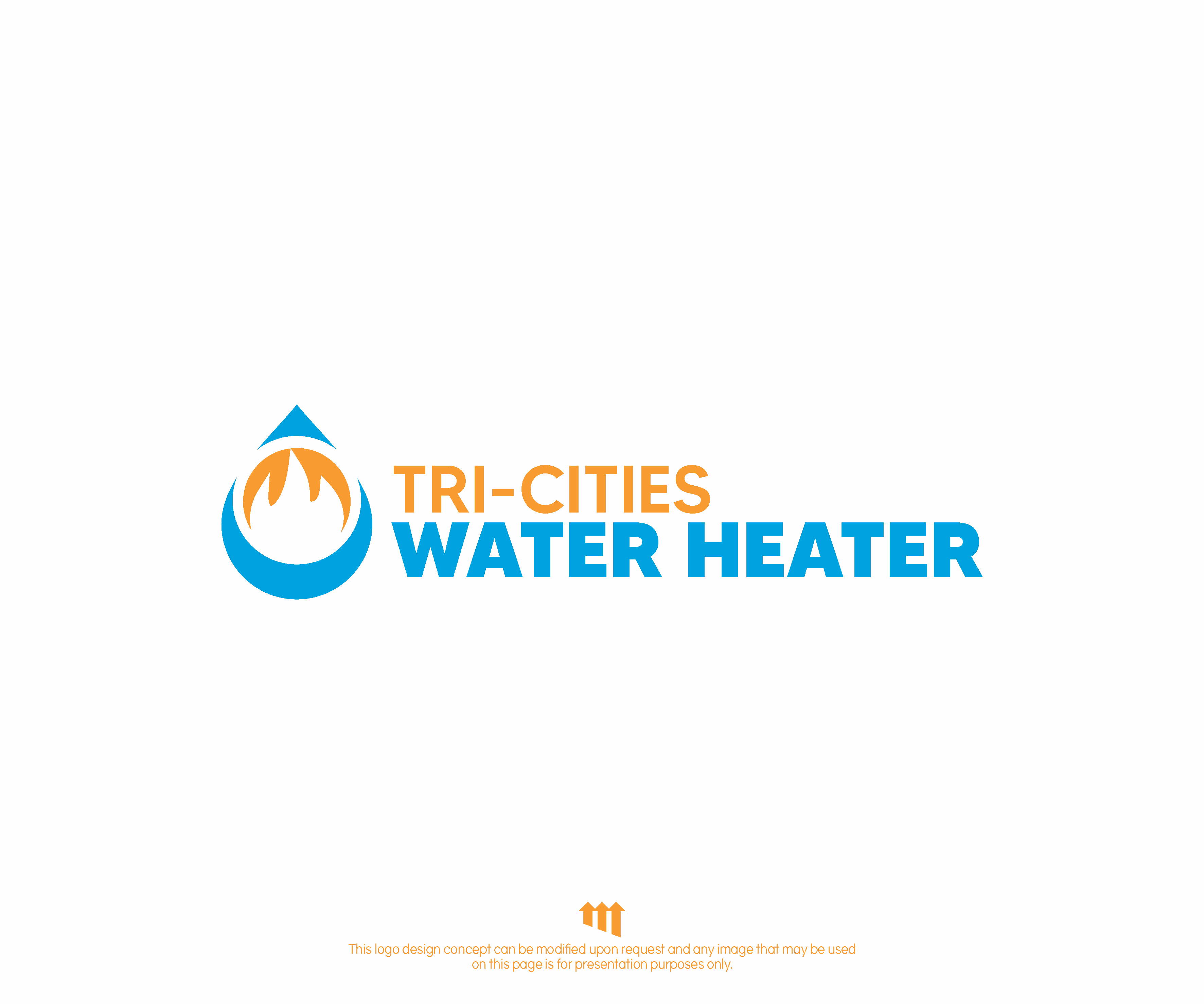 Logo Design by RKingz for Tri-Cities Water Heater Company | Design #36679466