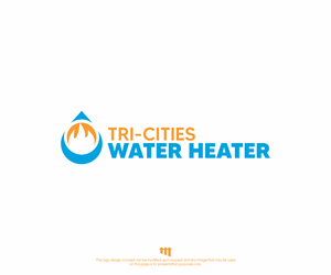 Logo Design by RKingz for Tri-Cities Water Heater Company | Design: #36679466