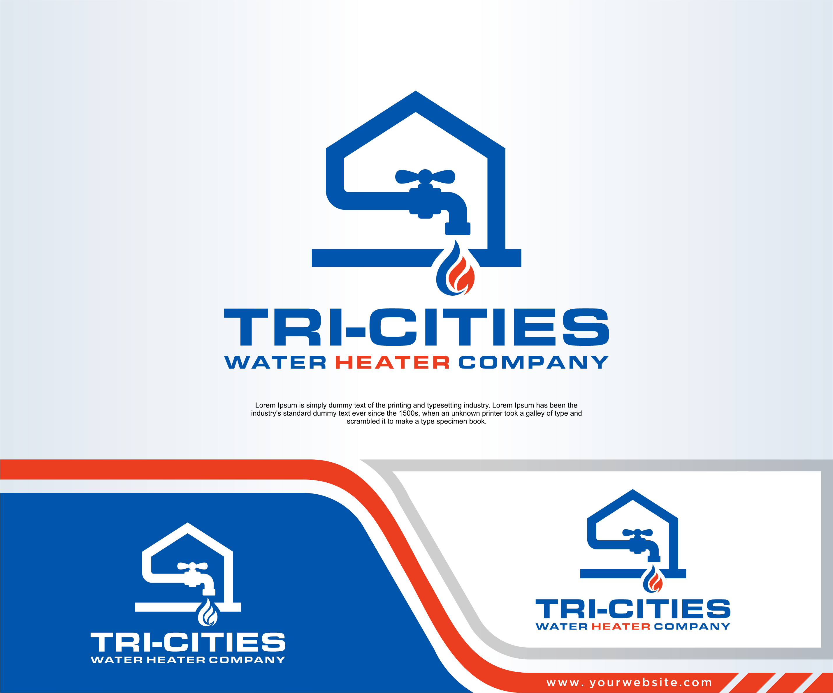 Design de Logo par dobleh_creative pour Tri-Cities Water Heater Company | Design #36645081