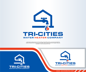 Logo-Design von dobleh_creative für Tri-Cities Water Heater Company | Design: #36645081