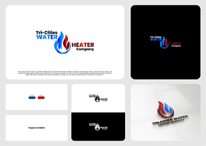Logo Design by Septian Yossi for Tri-Cities Water Heater Company | Design: #36645506