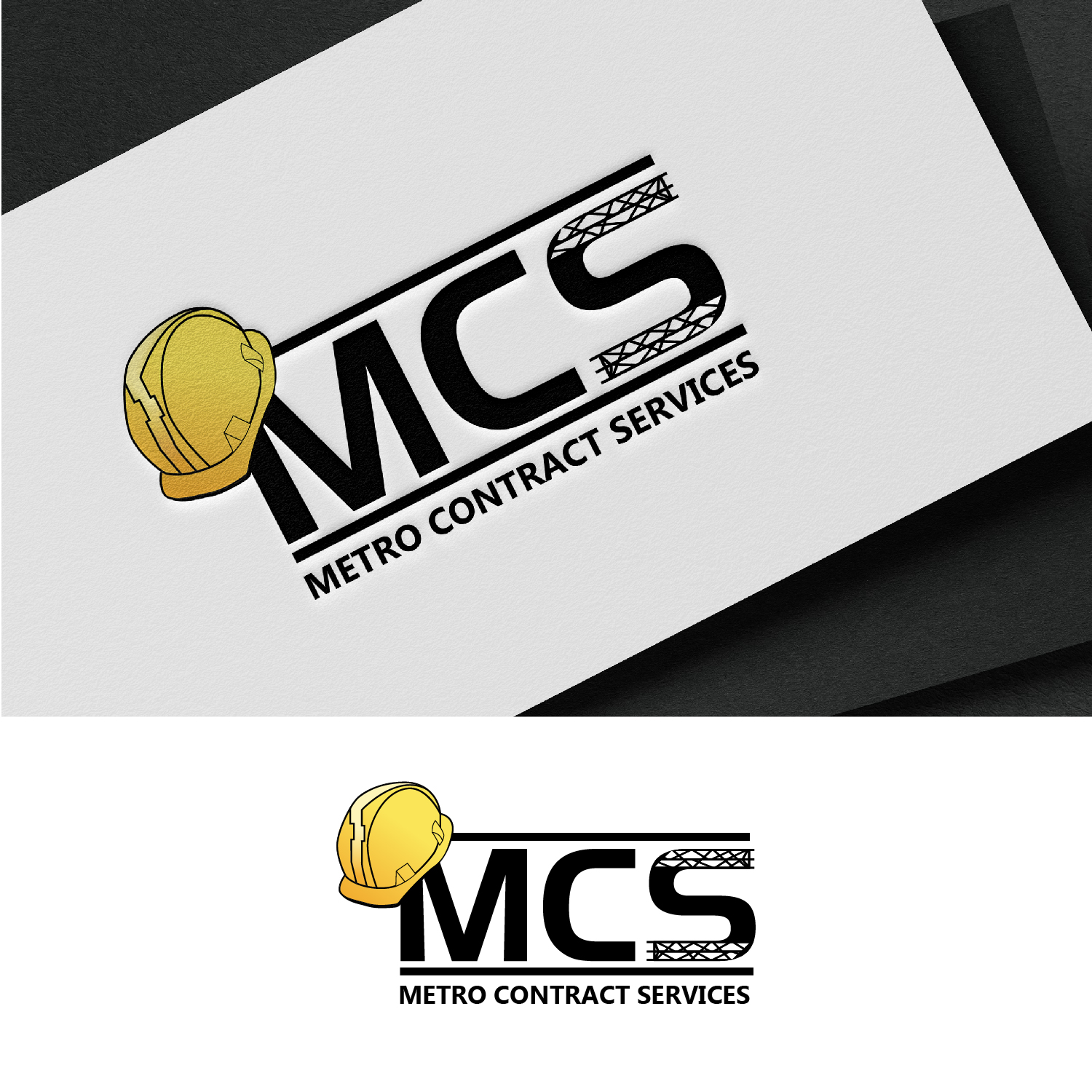 Logo Design by S.H Designs for Metro Contract Services, Inc. | Design #36648908
