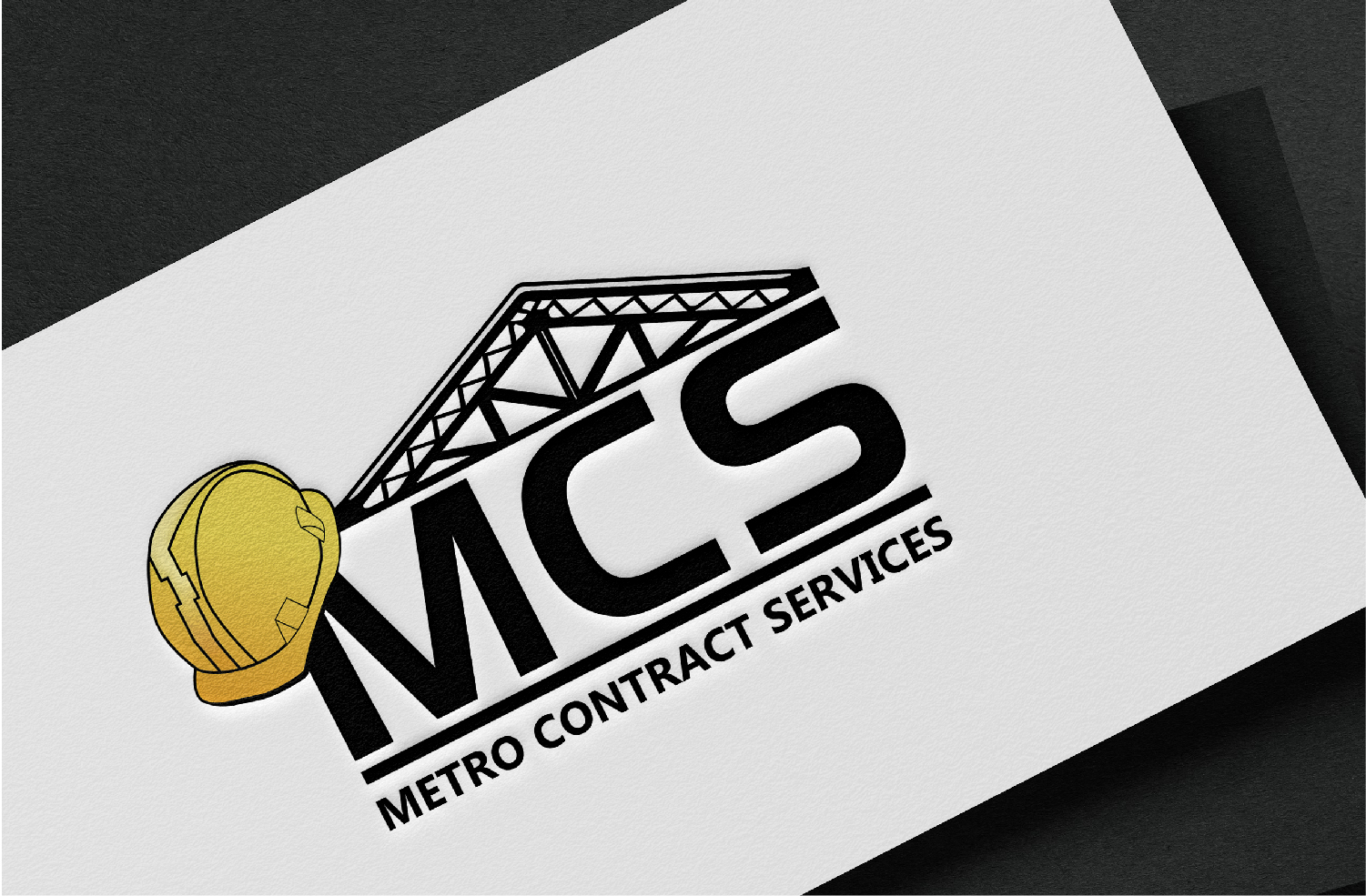 Logo-Design von S.H Designs für Metro Contract Services, Inc. | Design #36648940