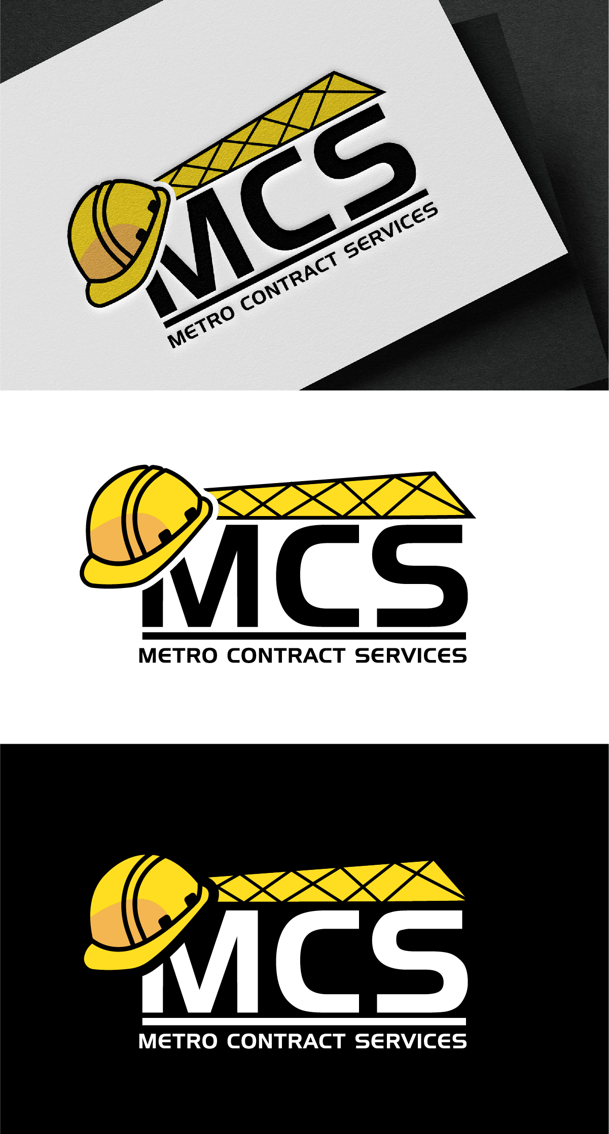Logo Design by 99 Art.. for Metro Contract Services, Inc. | Design #36645141