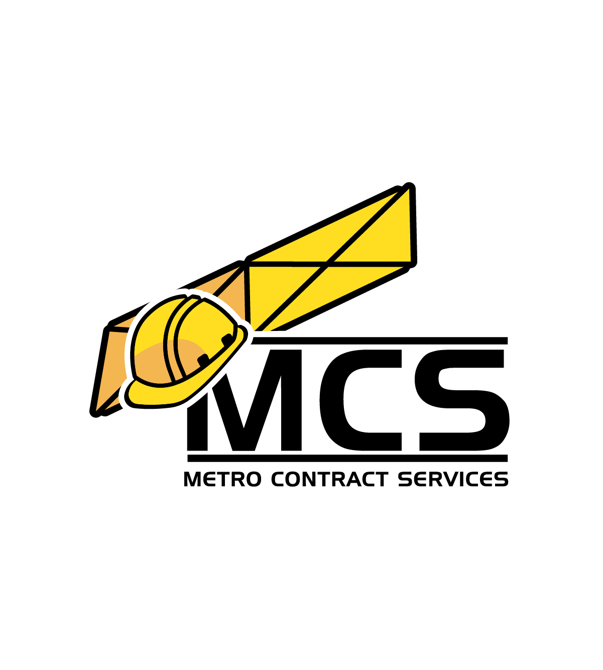 Logo Design by 99 Art.. for Metro Contract Services, Inc. | Design #36645429